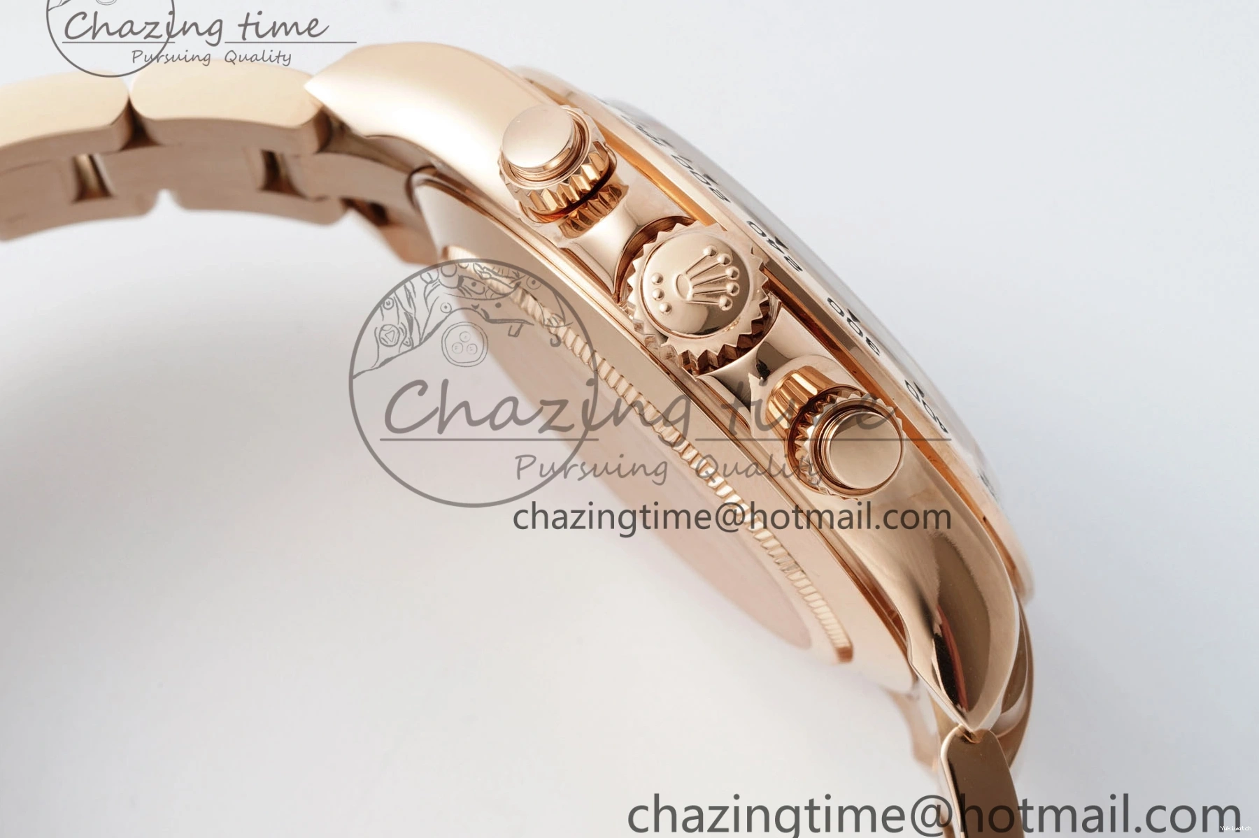 Dial SA4130 Best Edition QF Daytona on 116505 V2 Brown Bracelet RG 1:1 0324